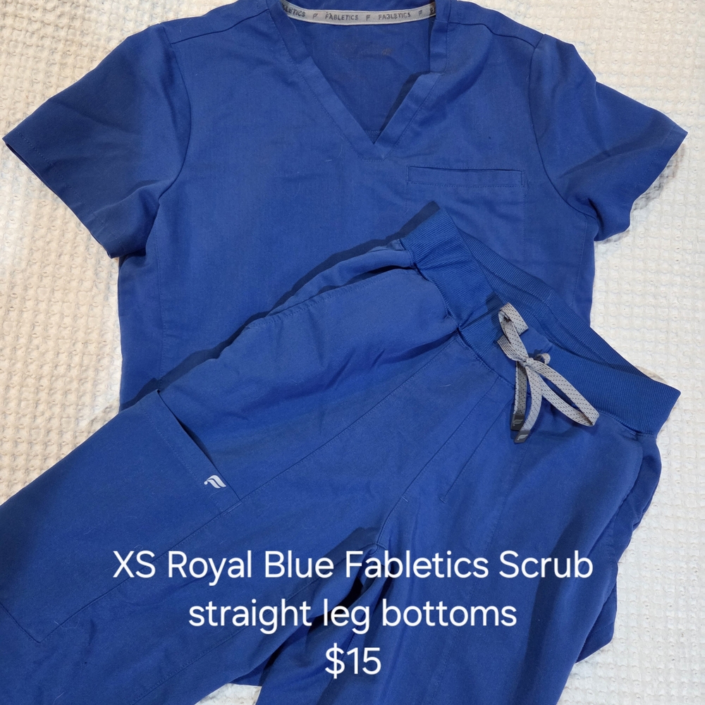 Fabletics Blue Straight Leg Pants
